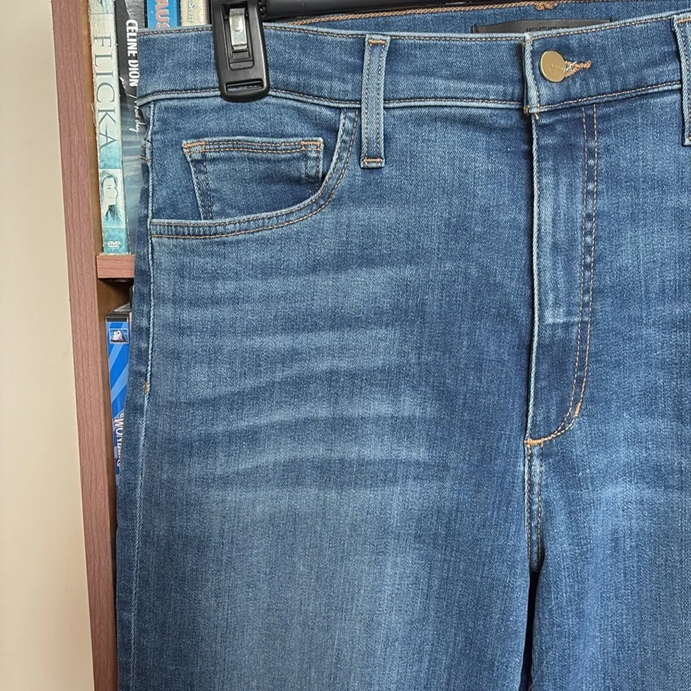 Joe’s “The Molly” High Rise Flare Flawless Jeans Sz 32 - Picture 5 of 13